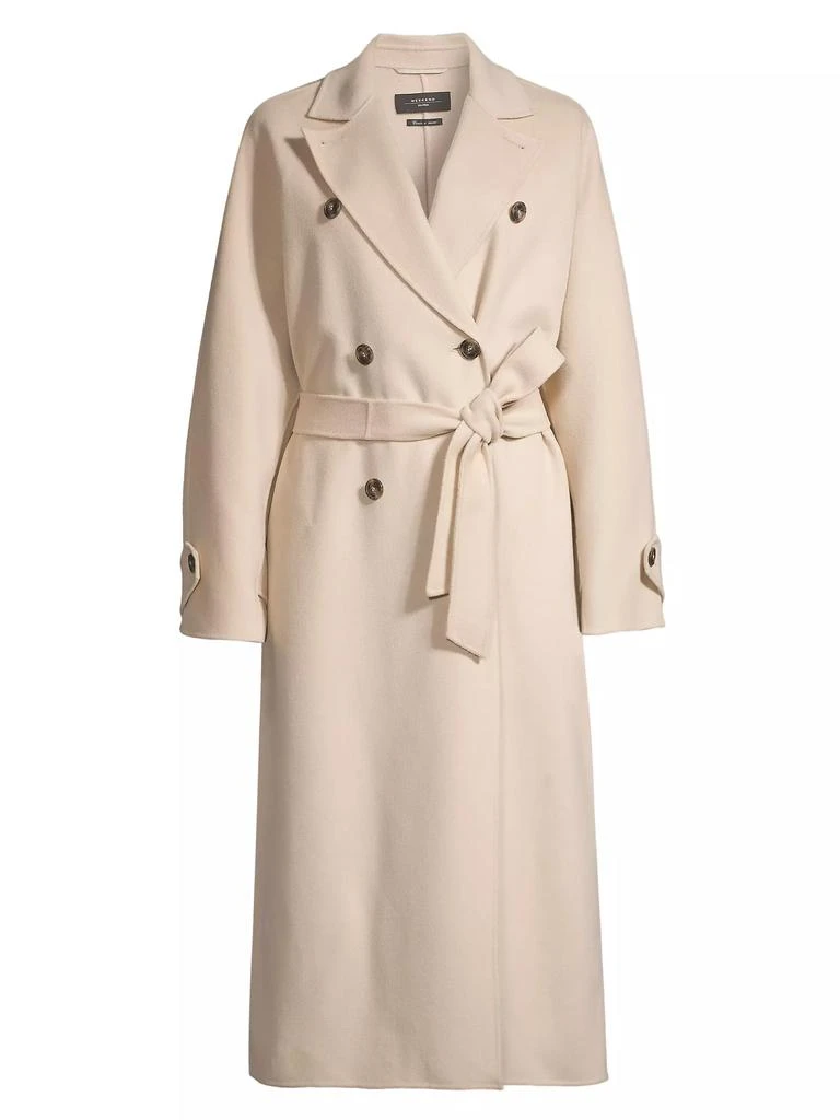 Weekend Max Mara Affetto Wool-Blend Trench Coat 1