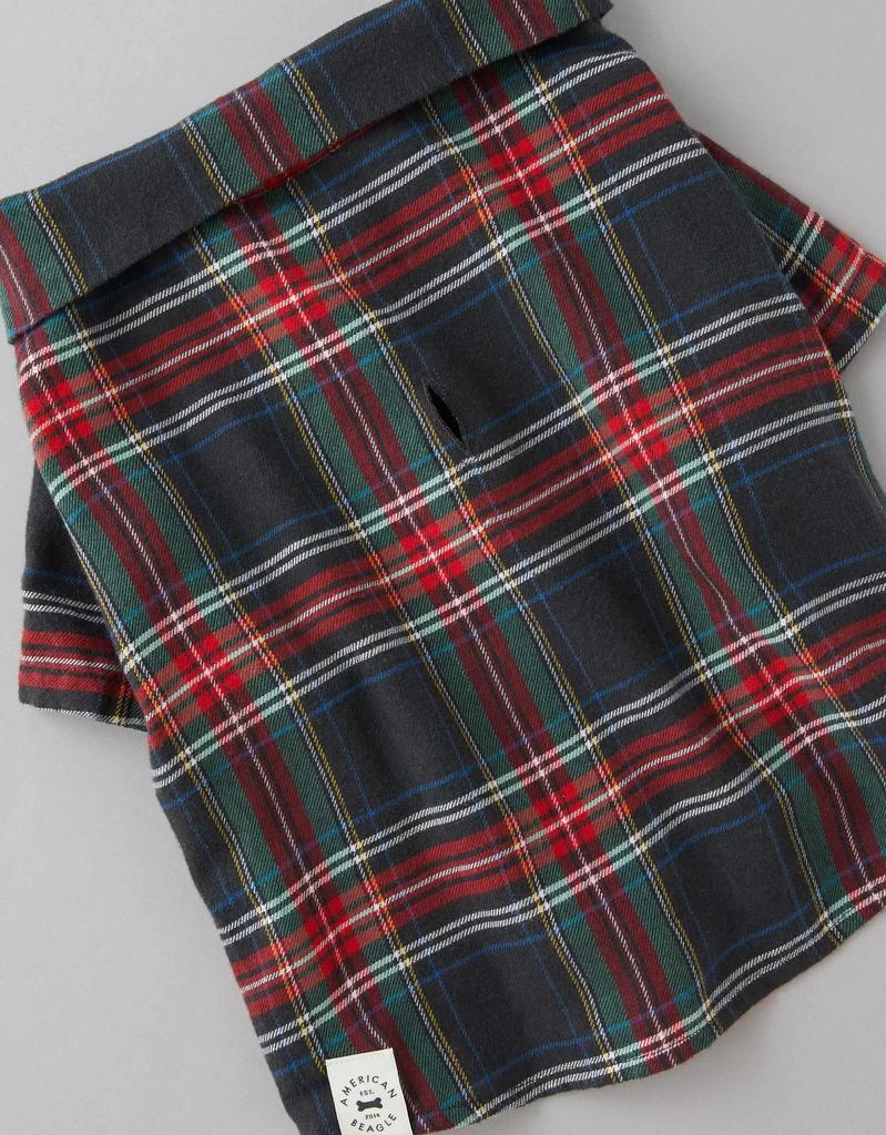 AE ABO Plaid Collared Dog Shirt 2