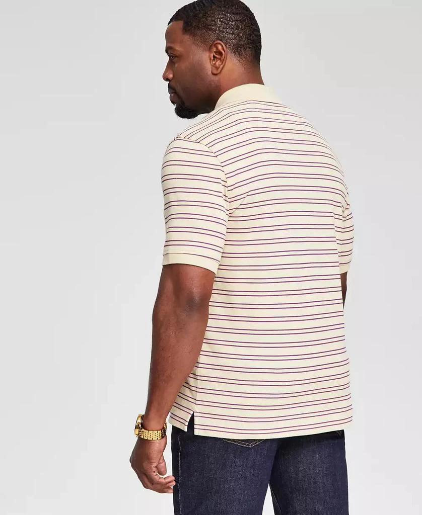 Club Room Men's Striped Short-Sleeve Polo Shirt, Created for Macy's 2