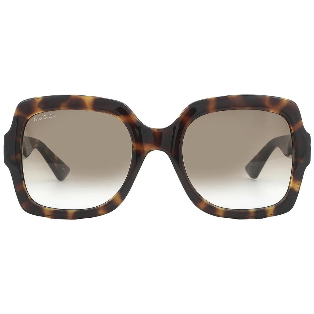 Gucci Brown Gradient Square Ladies Sunglasses GG1337S 003 54