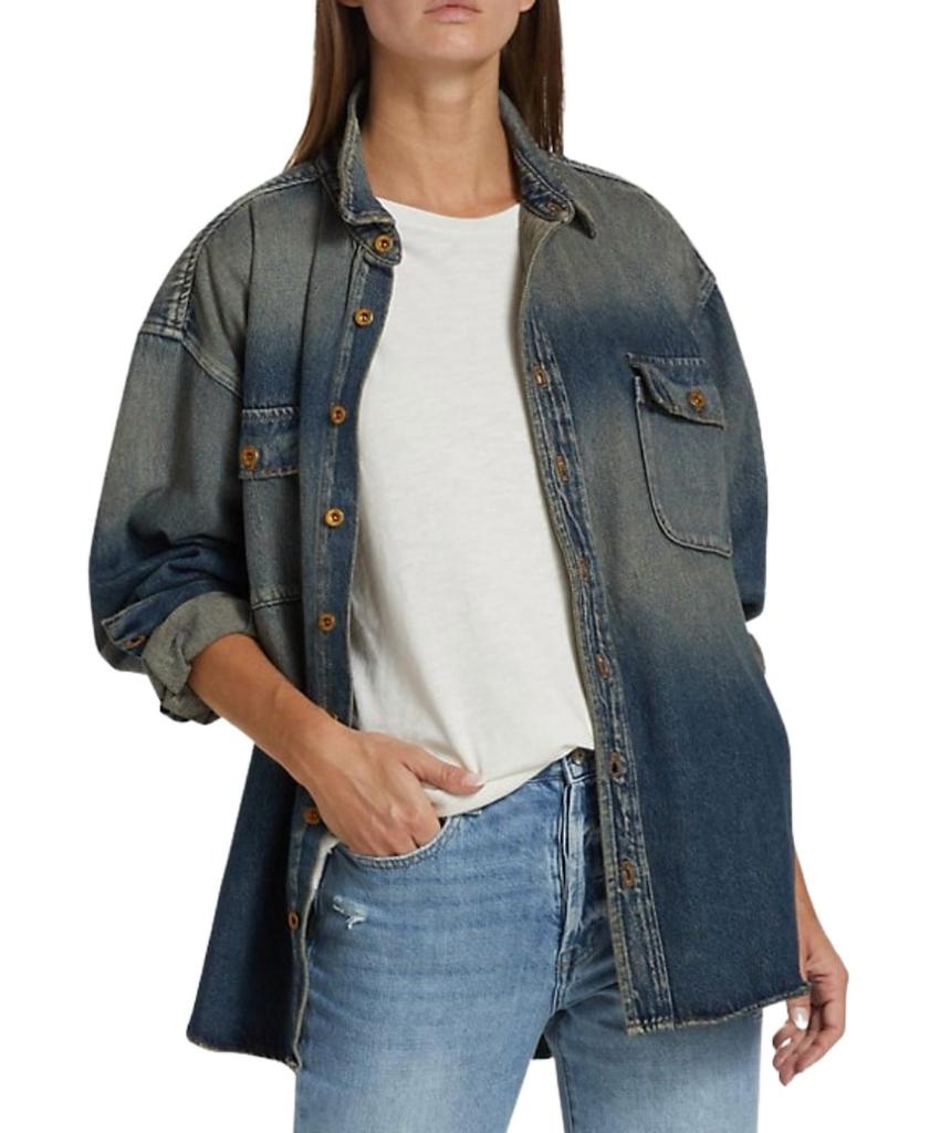 NSF Nsf - BUSY BOYFRIEND DENIM SHIRT