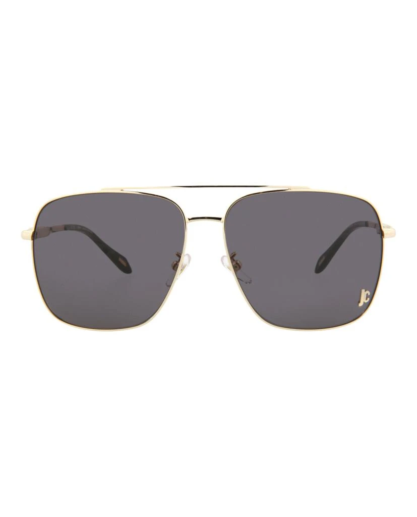 Just Cavalli Aviator-Frame Metal Sunglasses 1