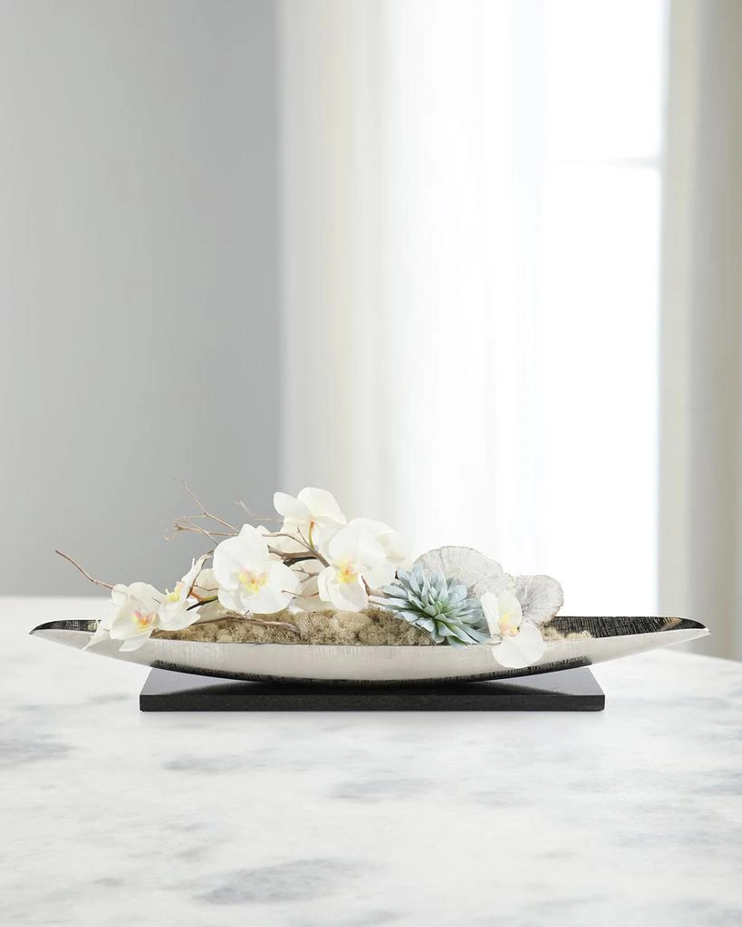 John Richard Black Onyx Orchid Floral Arrangement 1