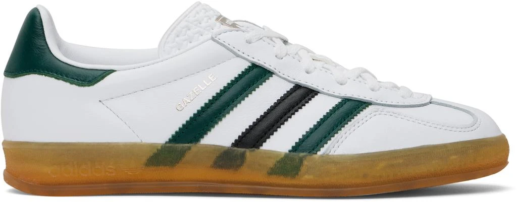 Adidas White Gazelle Indoor Sneakers 1