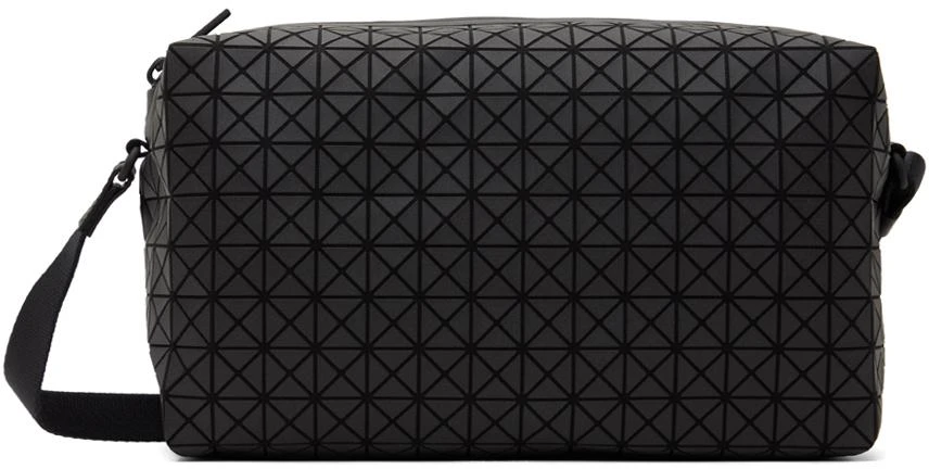Issey Miyake Black Saddle Shoulder Bag 1