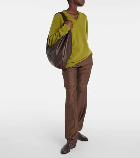 The Row New Bindle leather shoulder bag 5
