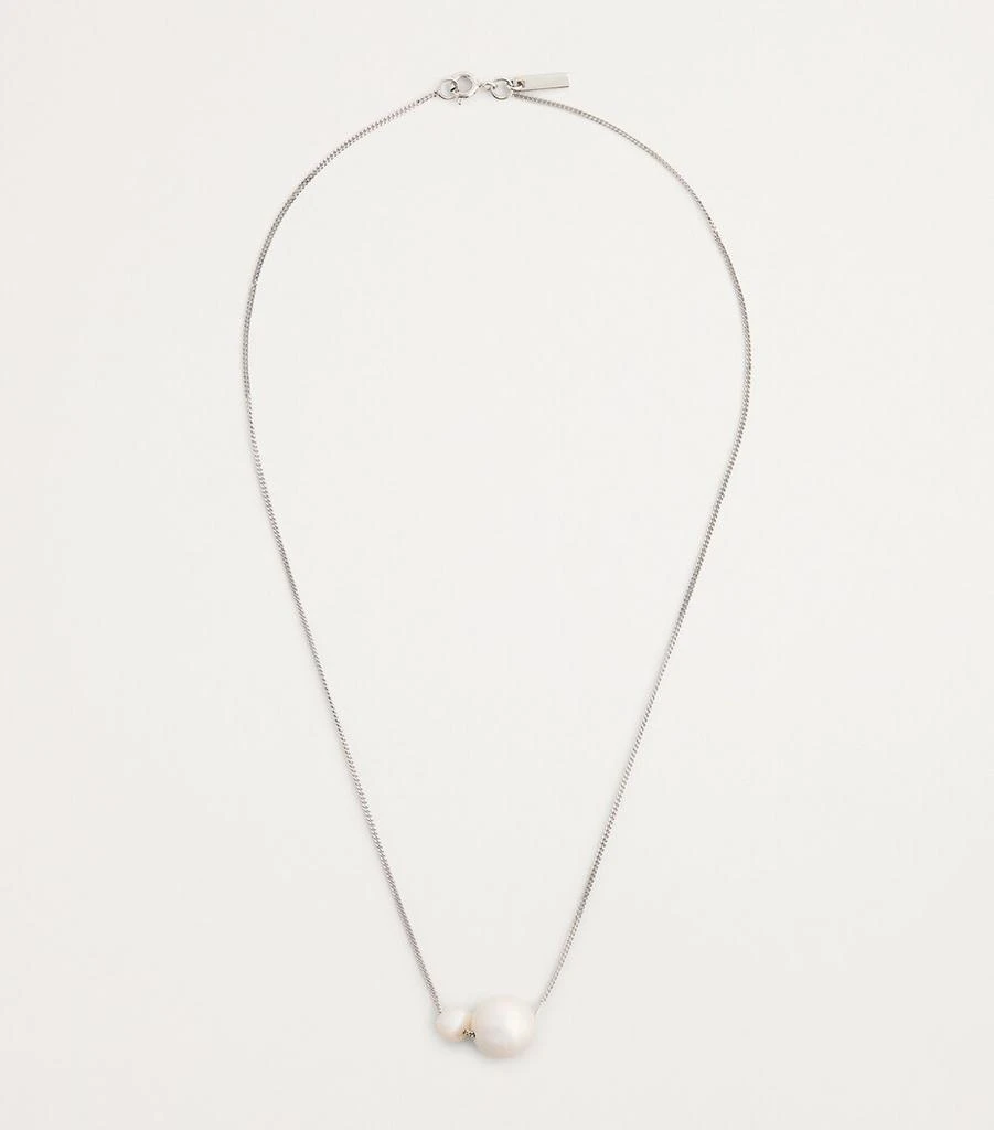 Completedworks Sterling Silver and Pearl One [Blank] Can Change the World Necklace 3