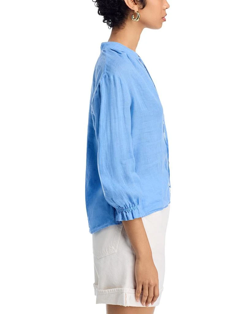 Bella Dahl Tie Neck Blouse 4