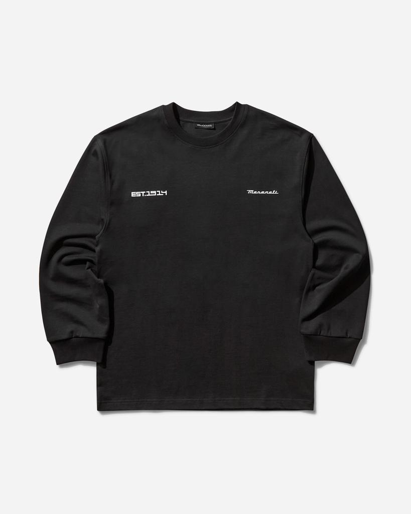 Maserati Men's Heritage Long Sleeve T-Shirt Meteorite