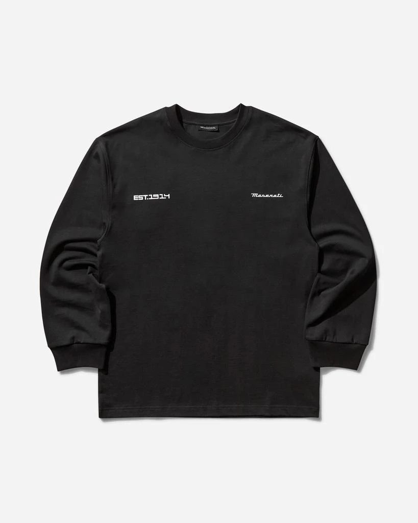 Maserati Men's Heritage Long Sleeve T-Shirt Meteorite 1