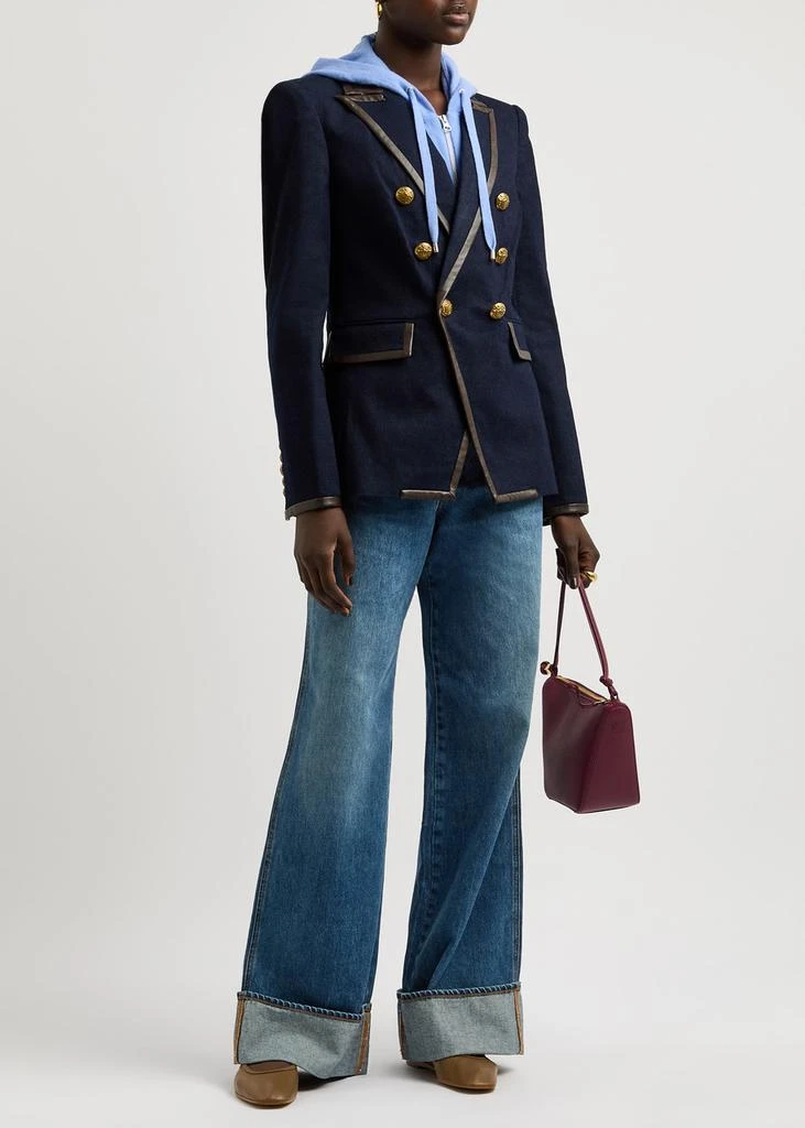 VERONICA BEARD Taylor wide-leg jeans 4