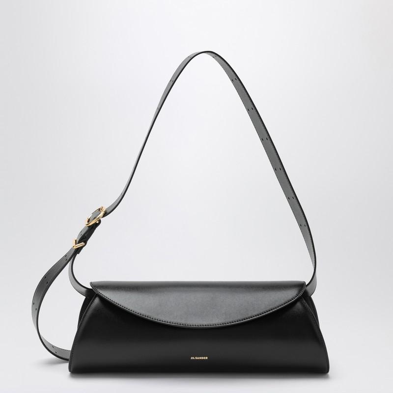SNSで話題 ジル サンダー Small Shoulder Bag w/Logo JIL SANDER (ジル・サンダー) エンボスロゴ ストラップ クロス