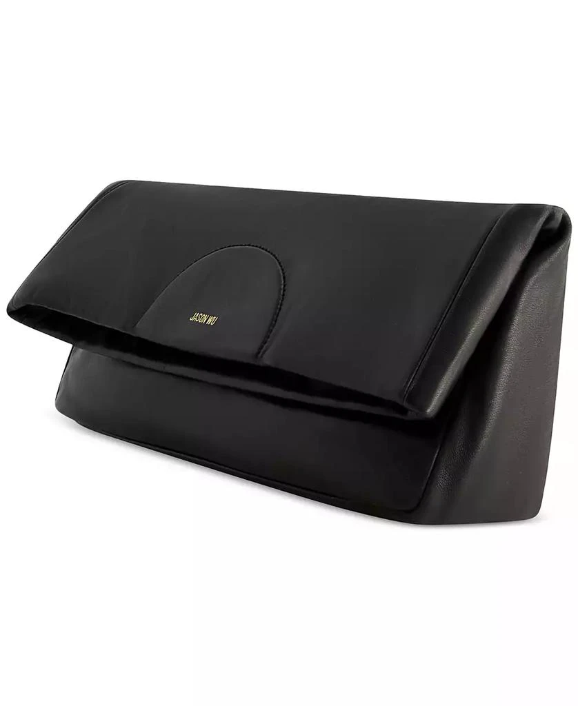 Jason Wu Duvet Large Leather Fold Over Clutch 4