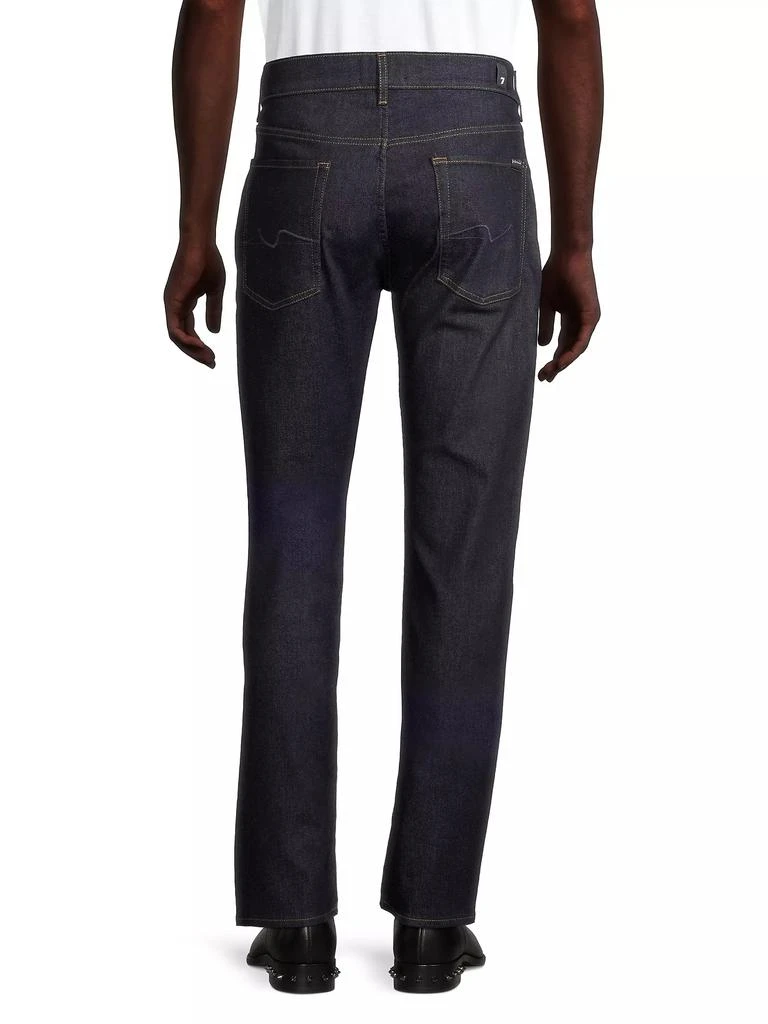 7 For All Mankind Straight-Leg Five-Pocket Jeans 5