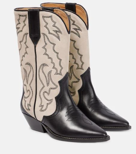Isabel Marant Duerto leather cowboy boots 1