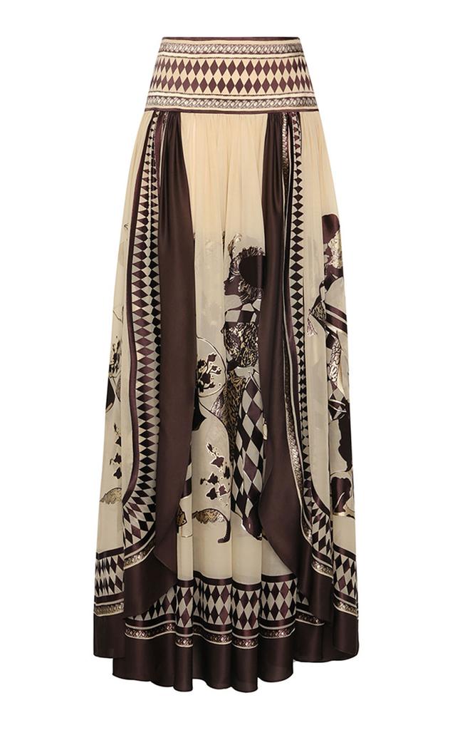 Mame 金木犀 Osmanthus Motif Jacquard skirt Mame 金木犀 Osmanthus Motif Jacquard skirt
