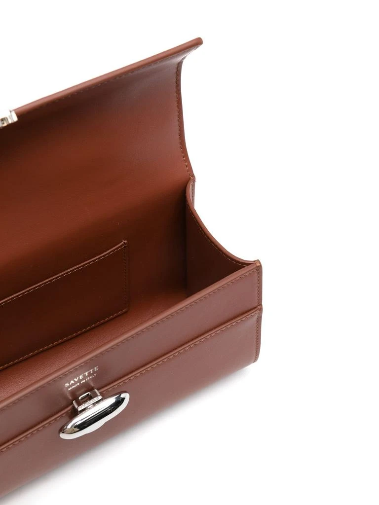 SAVETTE Symmetry Pochette In Smooth Calf Leather 3