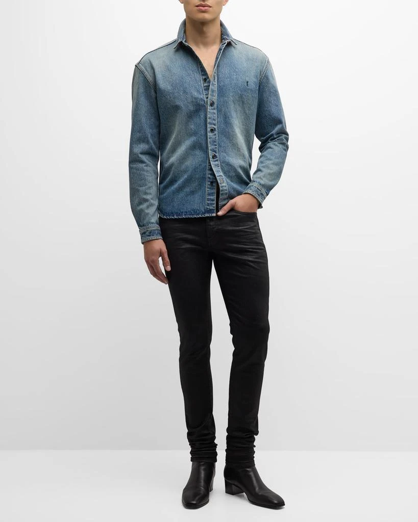 Yves Saint Laurent Men's Denim Shirt 2