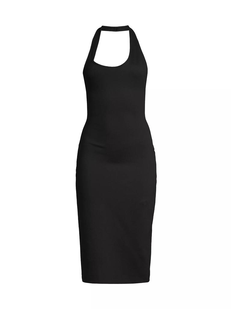 Victor Glemaud Halterneck Midi-Dress