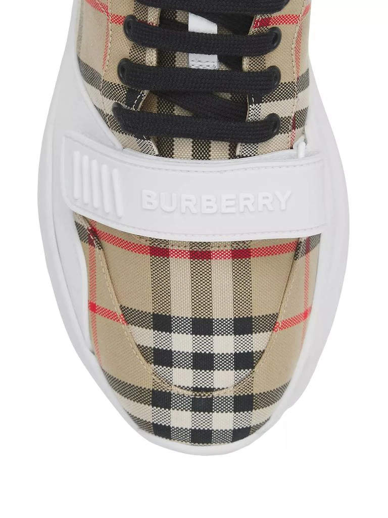 Burberry New Regis Check Sneakers 4