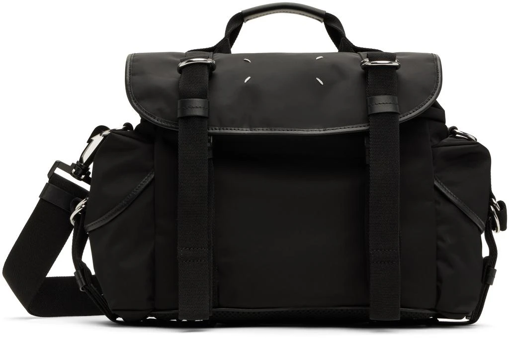 MAISON MARGIELA Black High Tech Small Messenger Bag