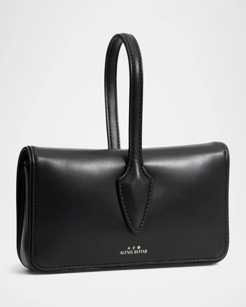 Alexis Bittar Lace-Up Leather Wristlet 3
