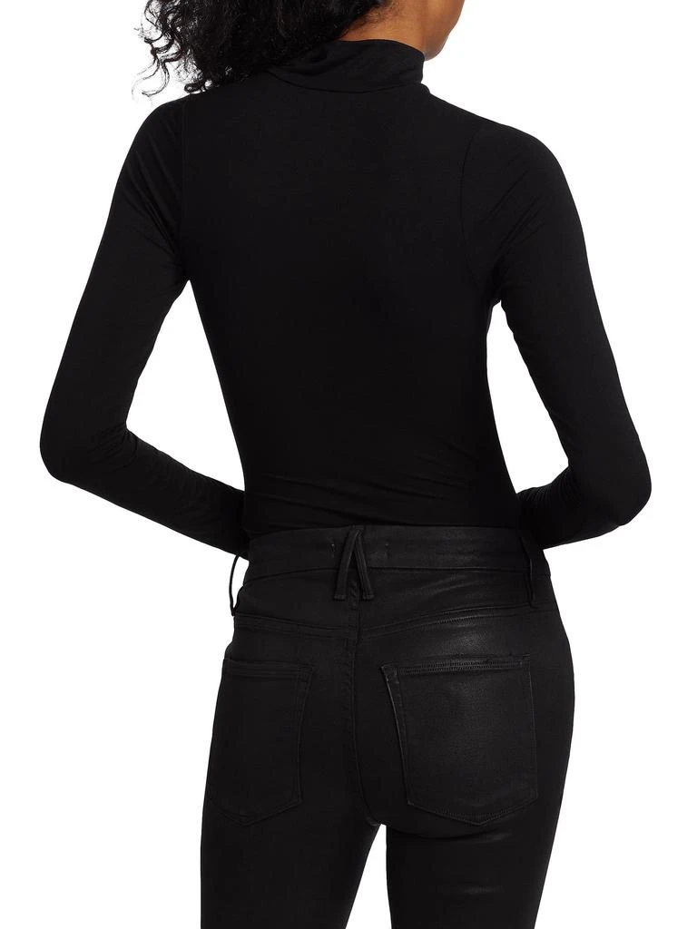 Good American Jersey Turtleneck Bodysuit 2