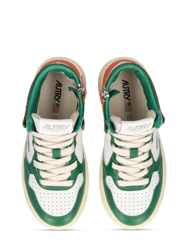 Autry Medalist Two-tone Mid Sneakers 1