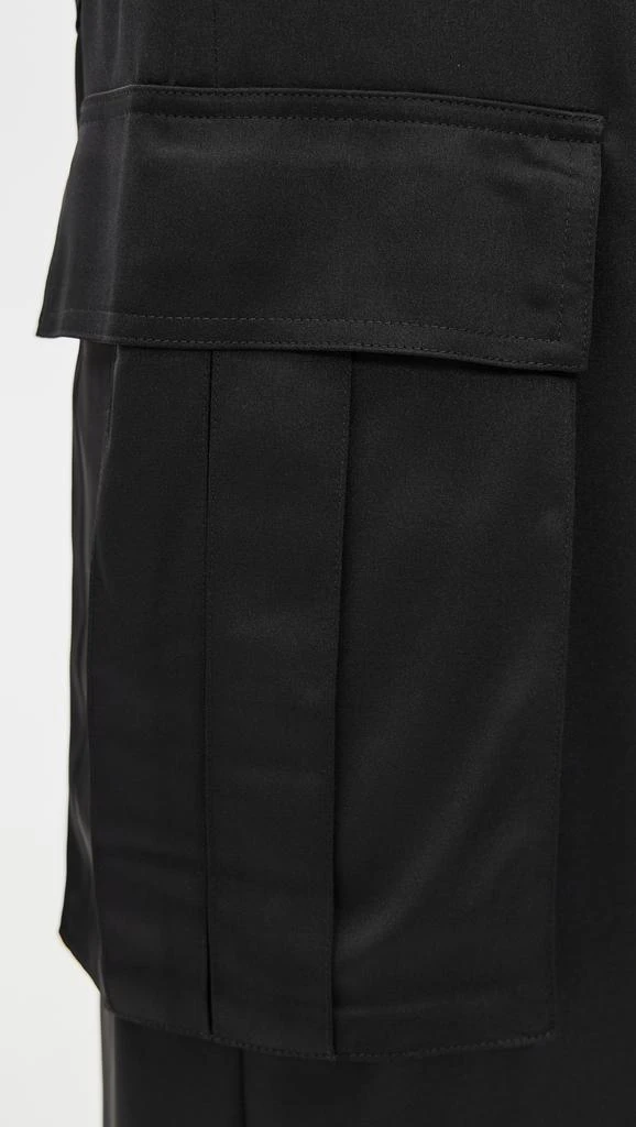 Susana Monaco Satin Cargo Pants 5