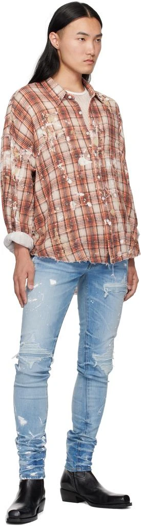 AMIRI Blue Painter Denim MX1 Jeans 4