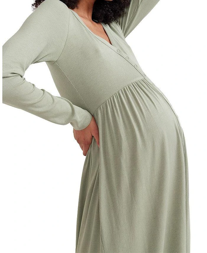 HATCH The Softest Rib Nursing Dress 2