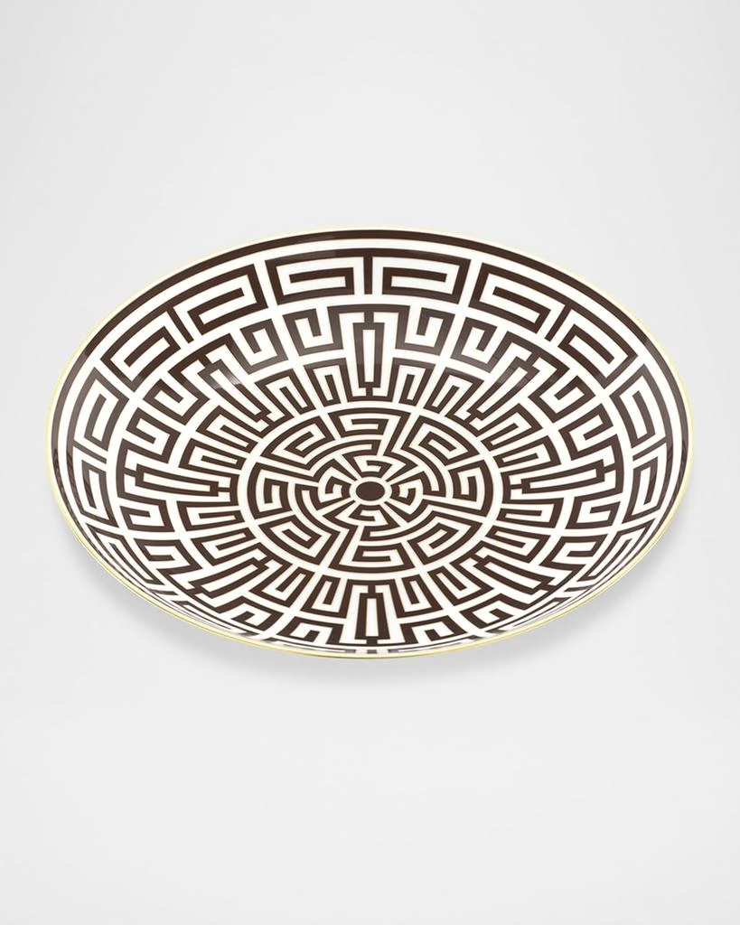 GINORI 1735 Labirinto Ebano Charger Plate, Venezia Shape 2