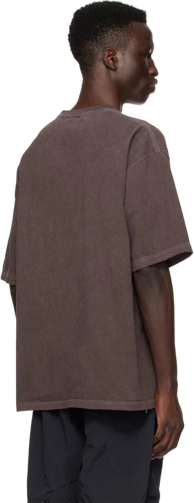 JieDa Brown Overdyed T-Shirt 3