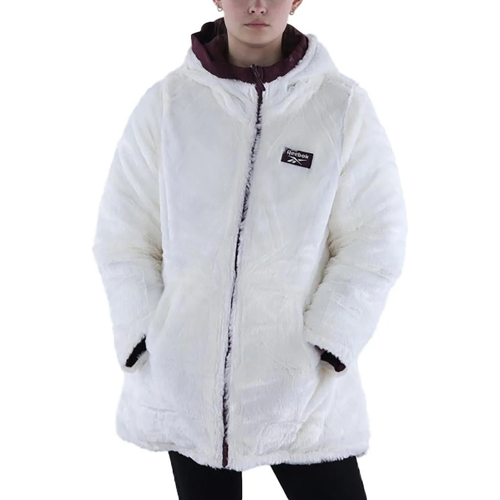 Reebok Womens Insulated Faux Fur Lined Puffer Jacket 4