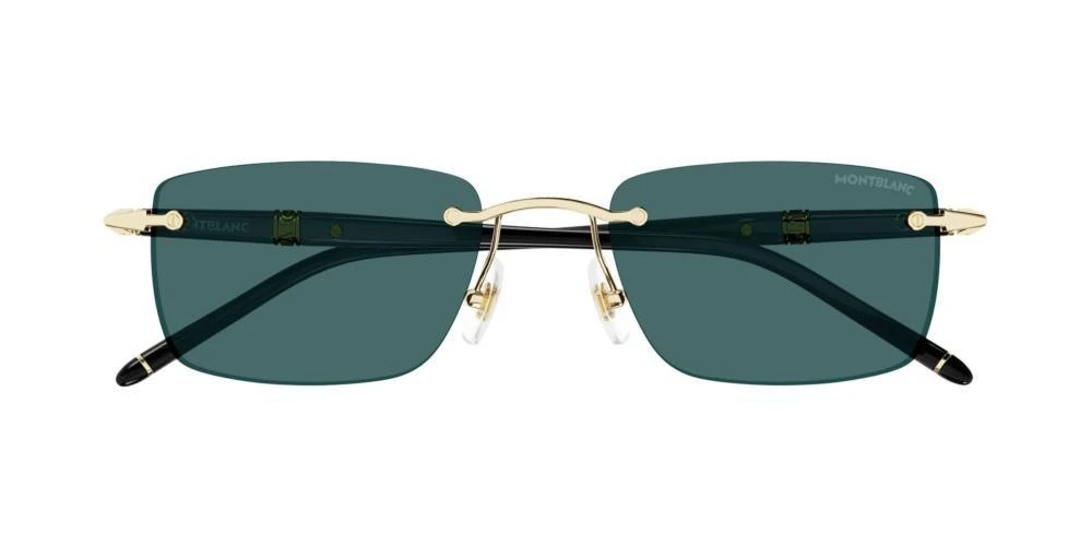 MontBlanc Montblanc Eyewear Rectangular Frame Sunglasses 1