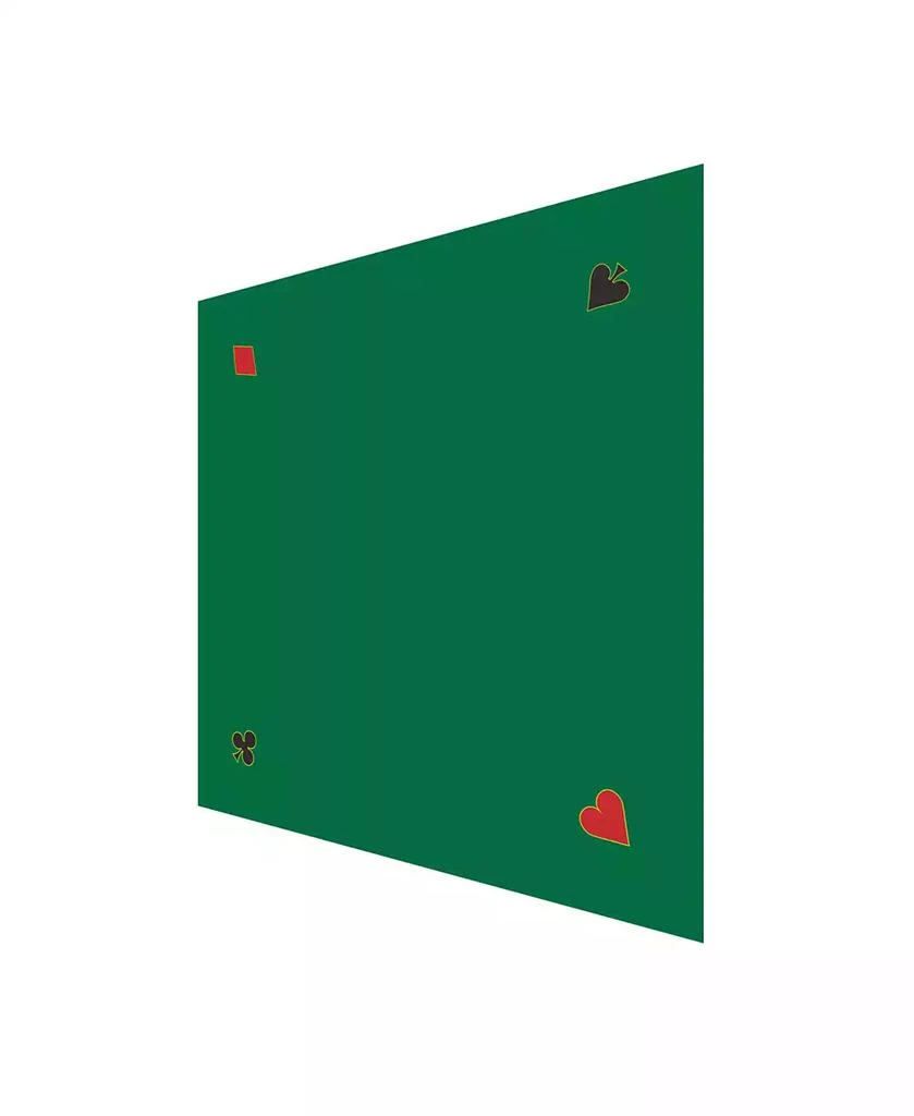 GSE Games 
Sports Expert 40" x 40" Poker Card Playing Tabletop Felt, Casino Playing Card Poker Layout Mat for Table Top