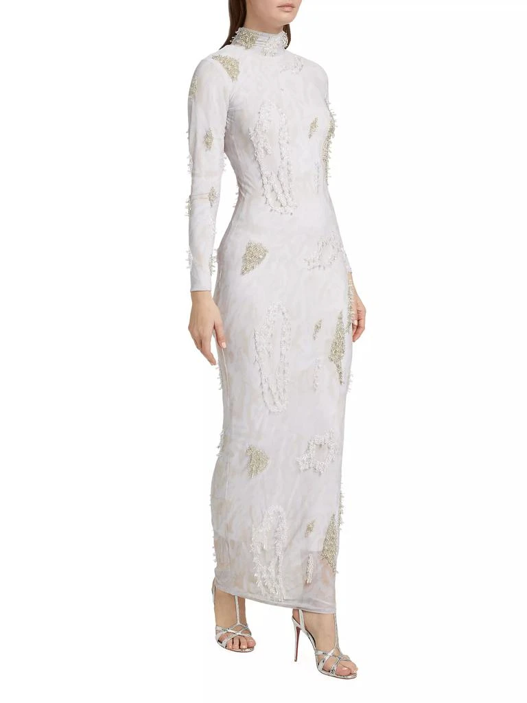 Onalaja Zusi Evergreen Turtleneck Maxi Dress 4