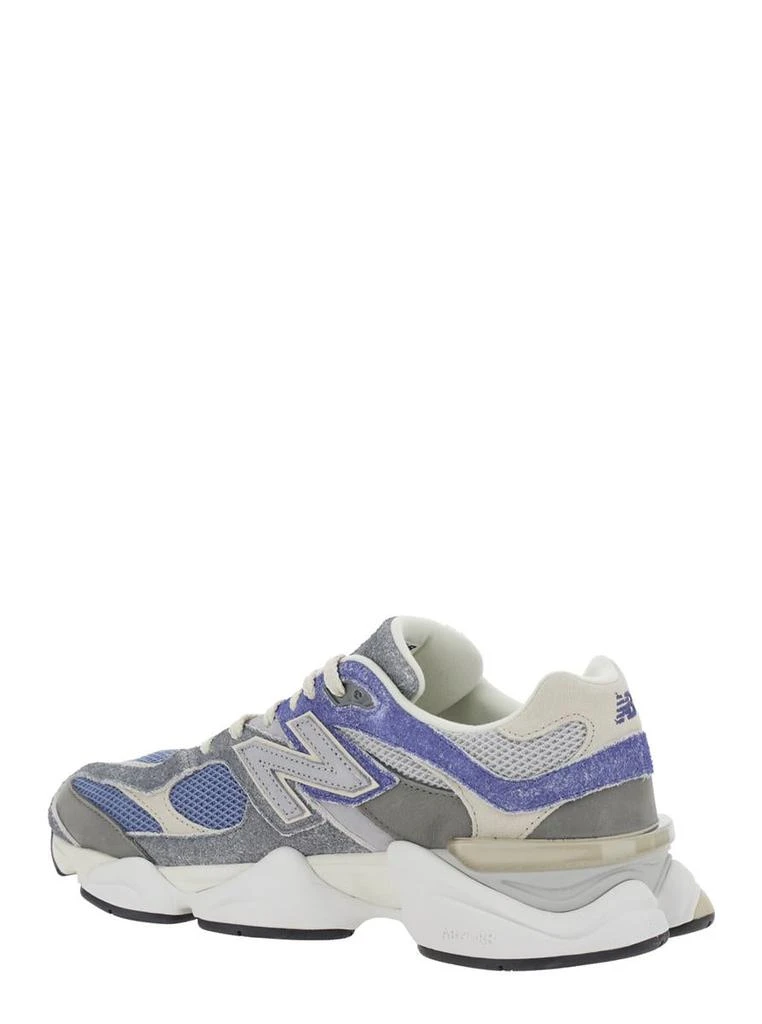 New Balance Multicolor Low Top Sneaker With Logo Detail On The Side In Suede And Tech Fabric Unisex 3