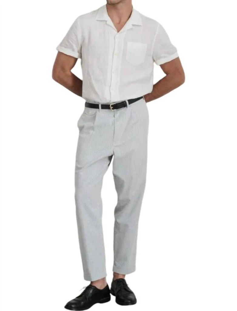 Alex Mill Standard Pleated Pants In Seersucker 4