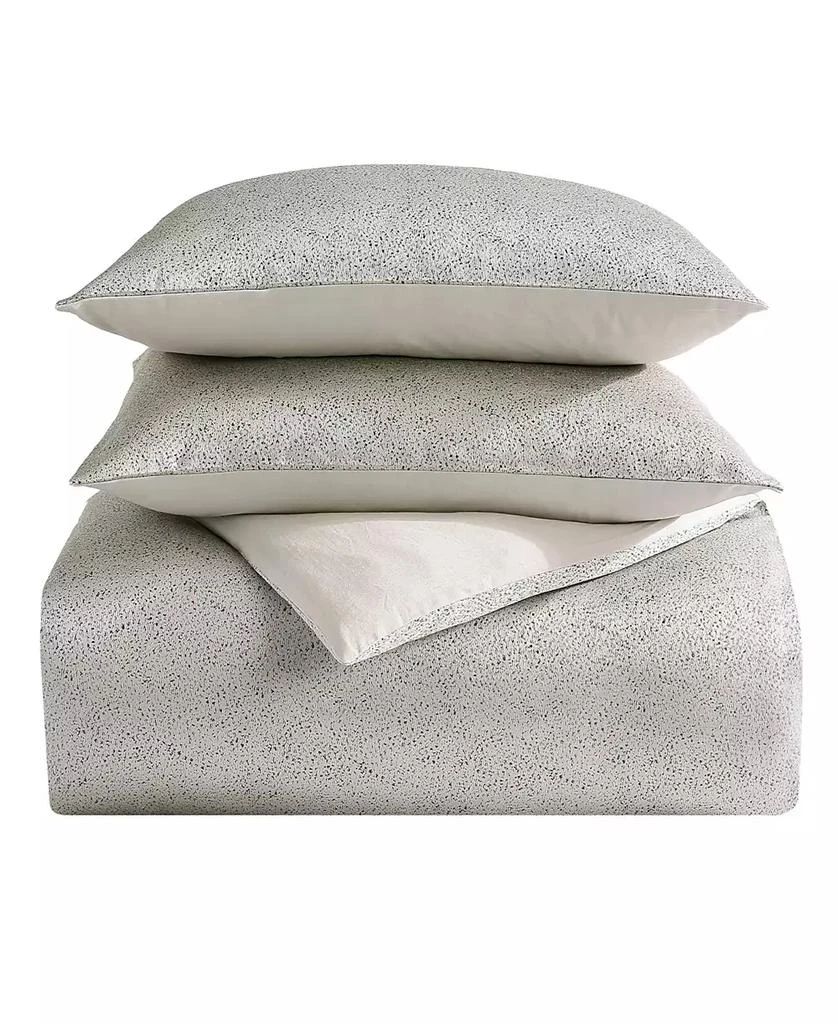 Vera Wang Speckled Satin Weave 3-Pc. Comforter Set 8