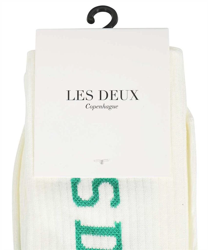 LES DEUX LOGO COTTON BLEND SOCKS 3