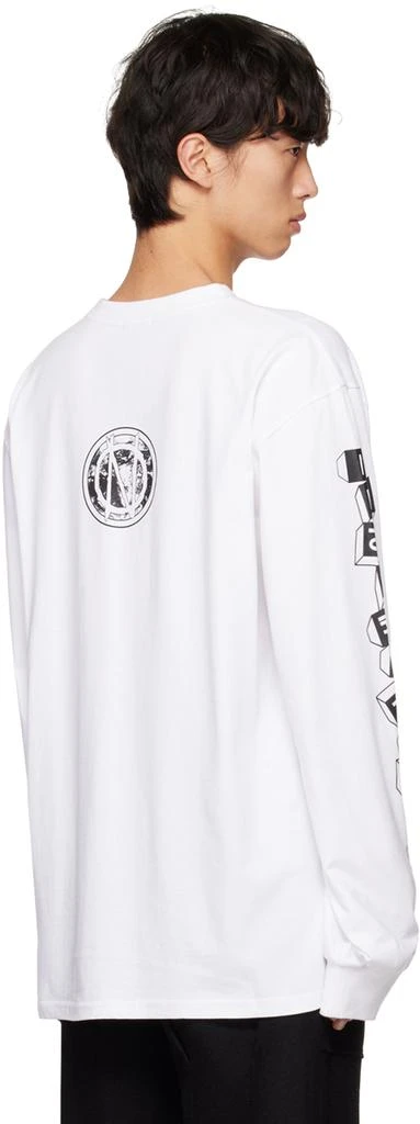 99%IS- White 'Our Faith' Long Sleeve T-Shirt 3