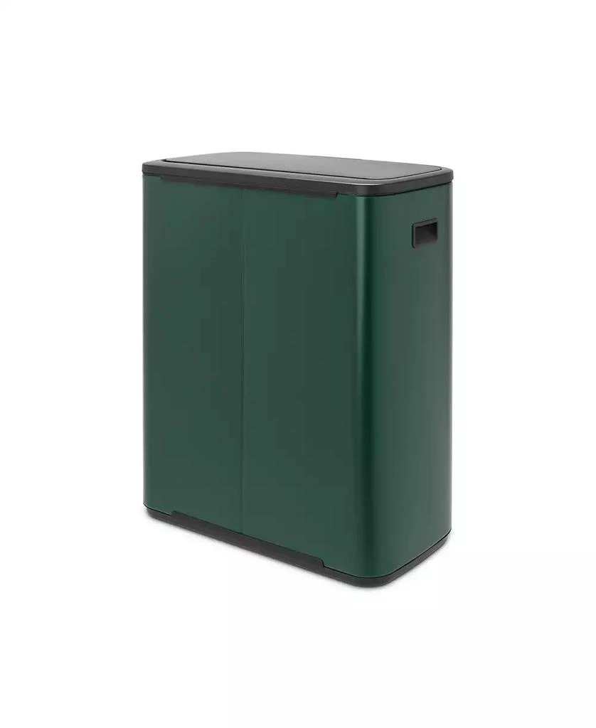 Brabantia Bo Touch Top Dual Compartment Trash Can, 2 x 8 Gallon, 2 x 30 Liter 4