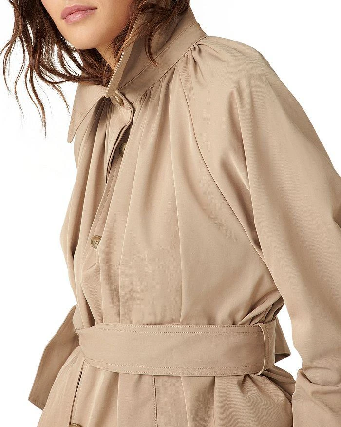 ba&sh Isma Cropped Trench Coat 3