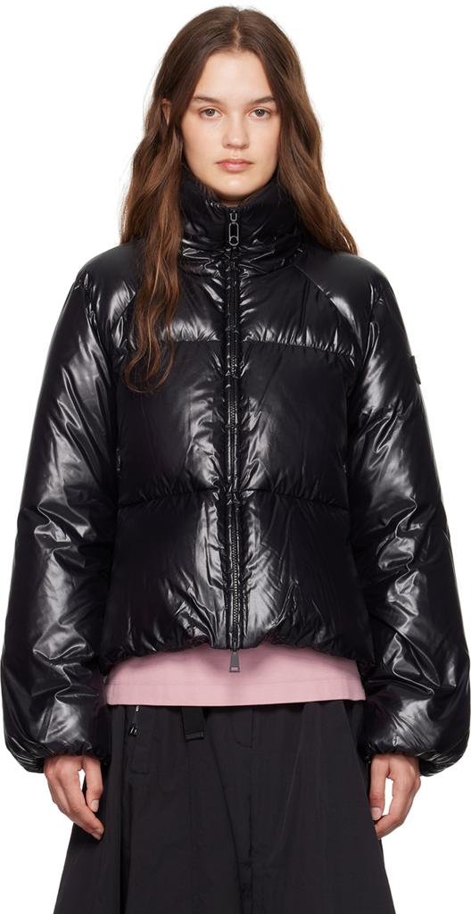 【MONCLER】BRETEUIL DOWN JACKET Moncler Breteuil Jacket | Black | FARFETCH