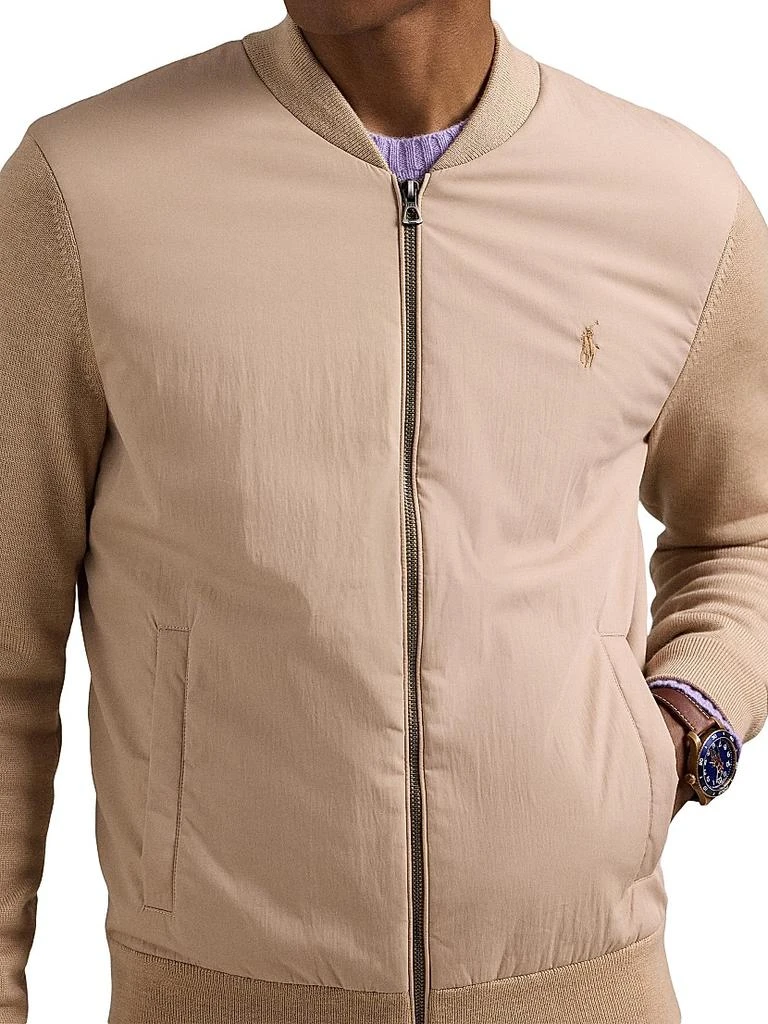 Ralph Lauren Hybrid Wool Full-Zip Sweater 5