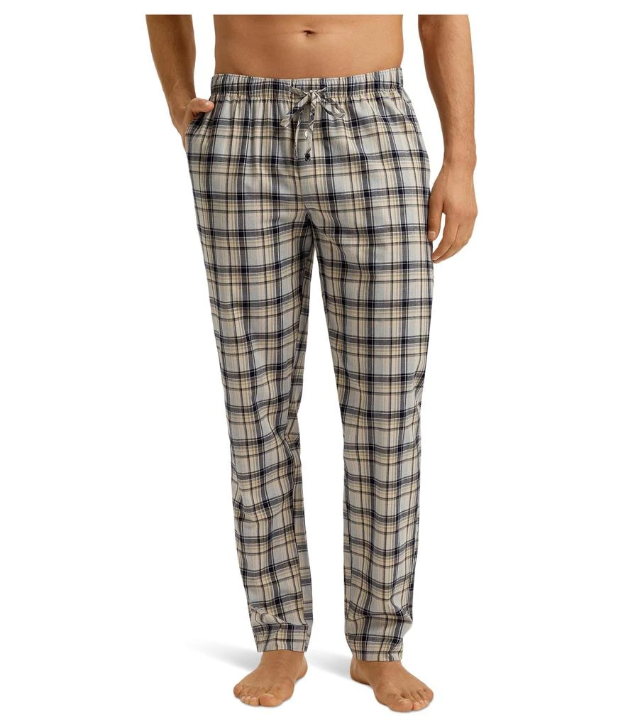 Hanro Flannel Cotton Drawstring Pajama Pants