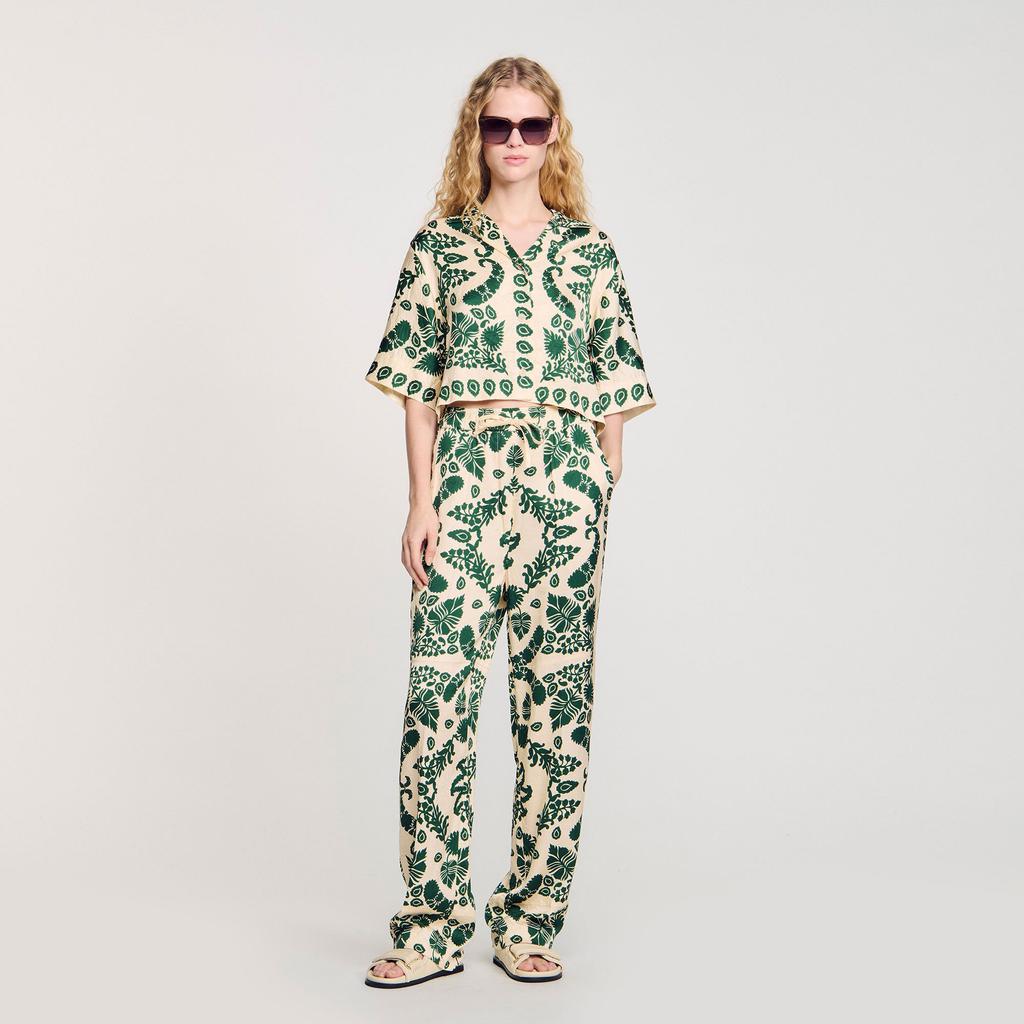 Sandro Floral pants