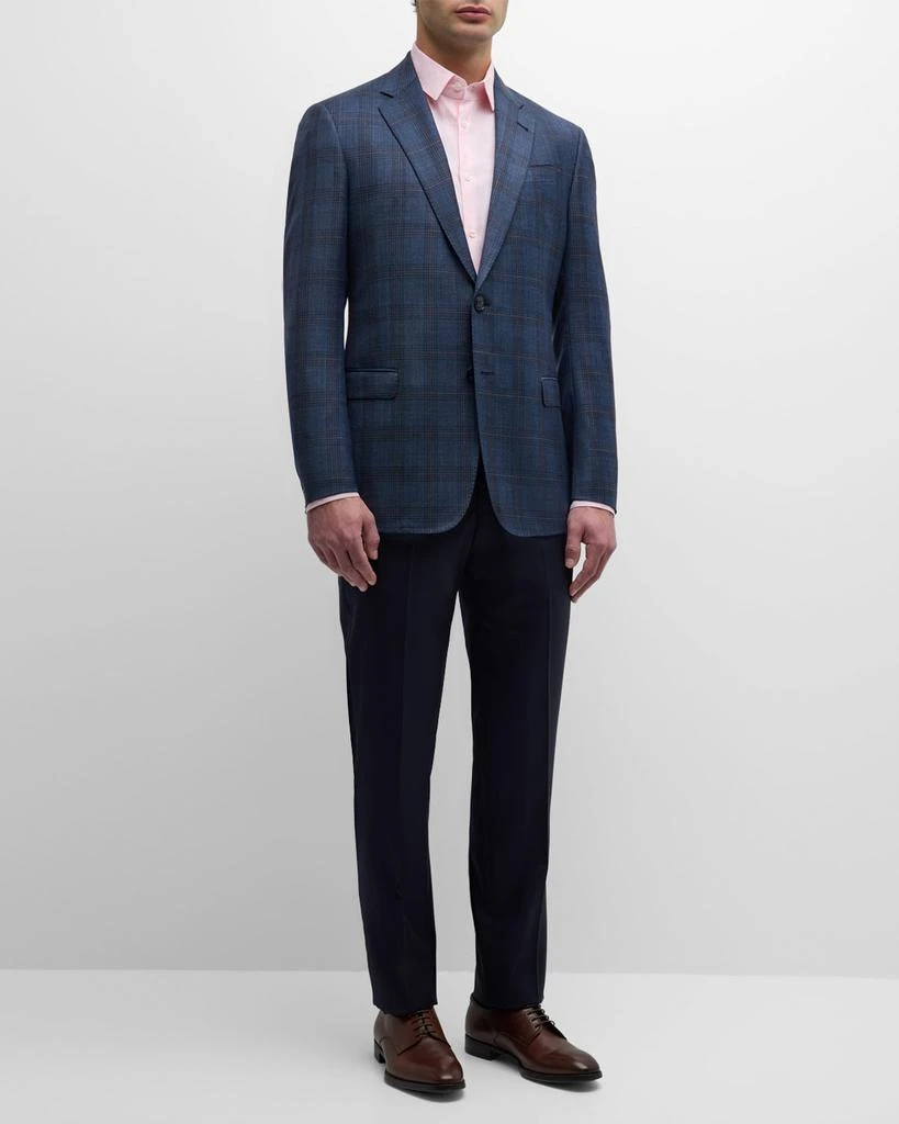 Giorgio Armani Men's Windowpane Plaid Sport Coat 3
