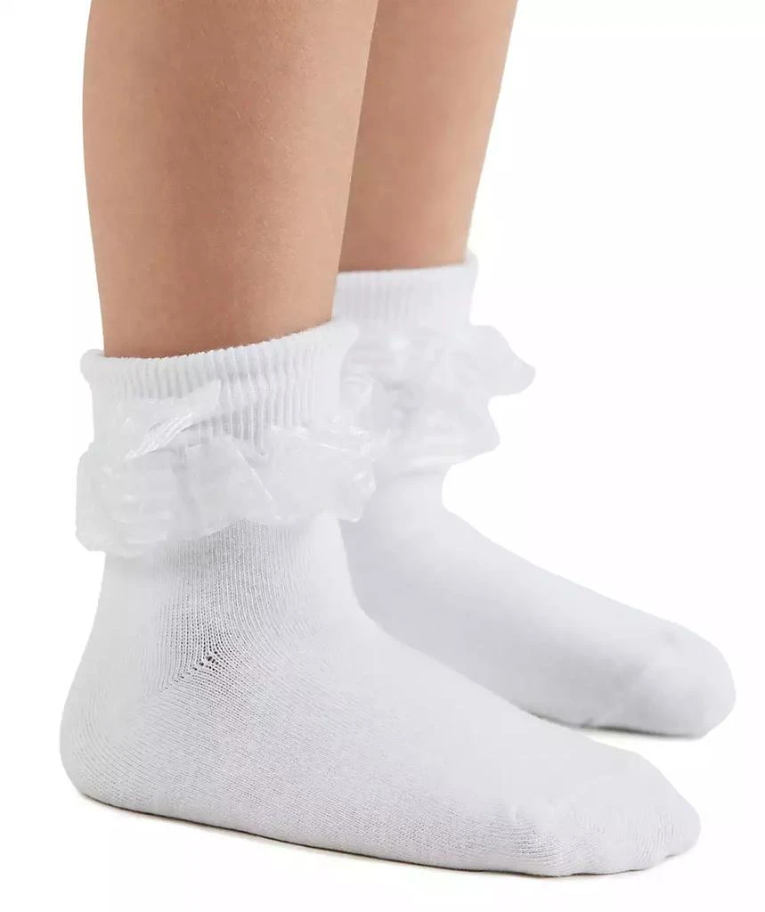 Trimfit 3-Pack Decorative Socks, Little Girls & Big Girls 3